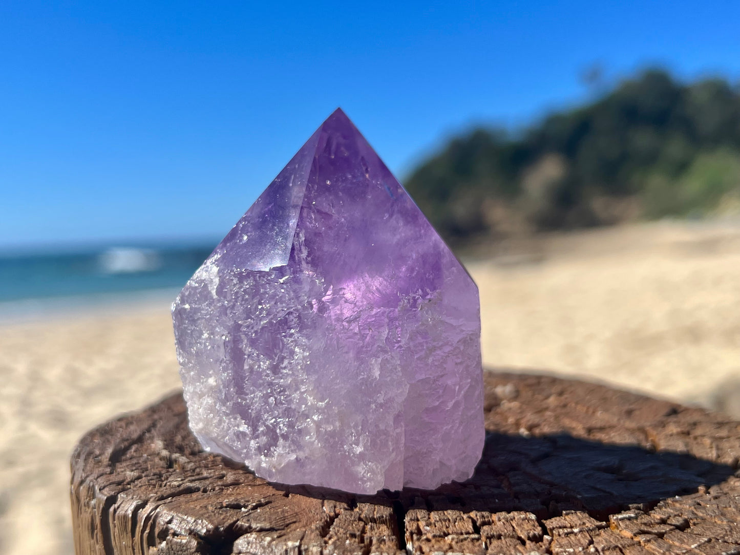 Amethyst Rough/ Polished Point