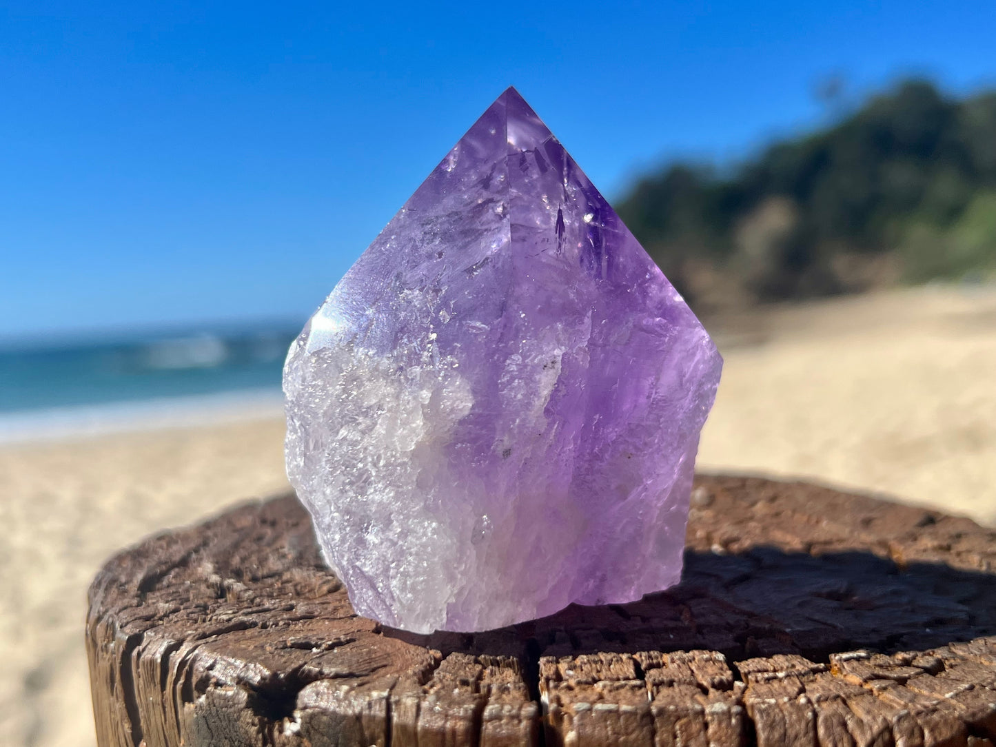 Amethyst Rough/ Polished Point