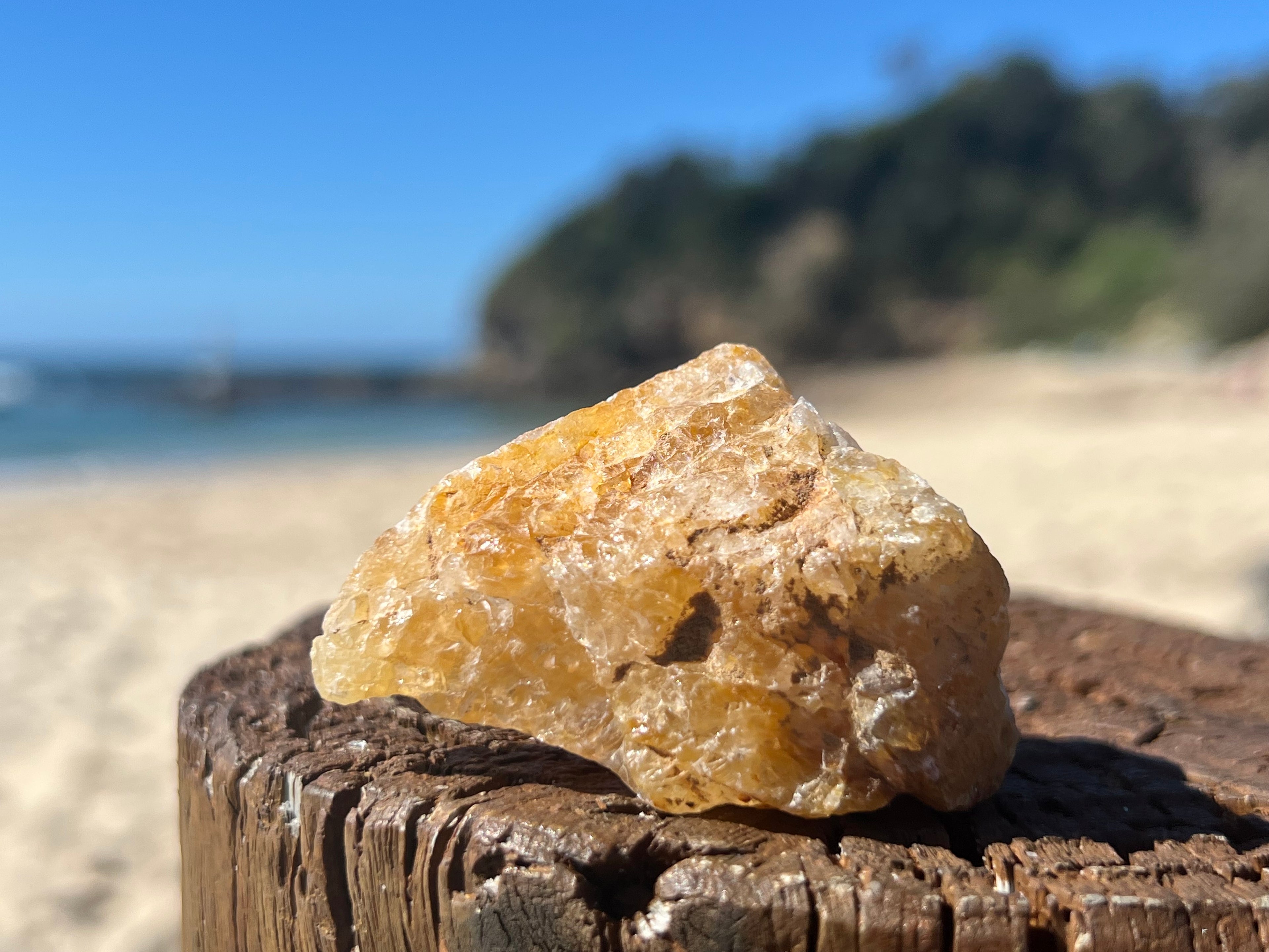Golden Healer Quartz Rough Rock