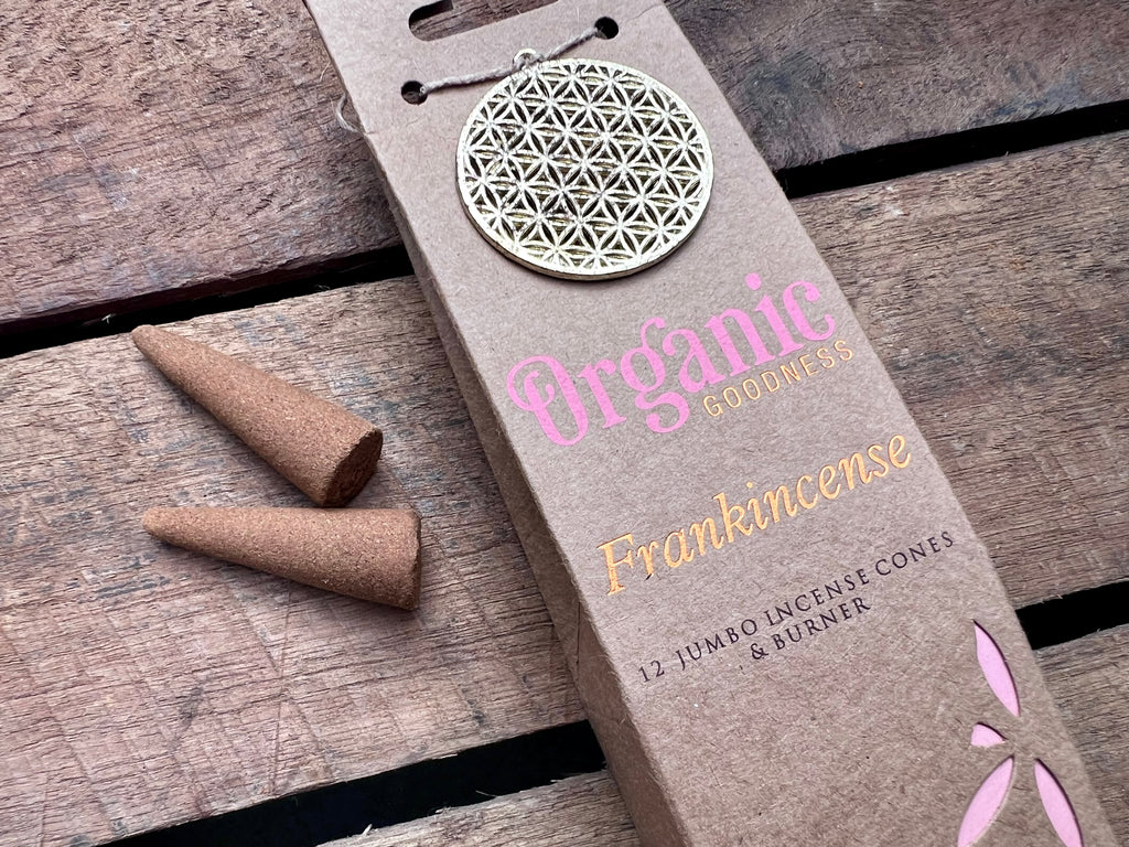 Organic Goodness Incense Cones - Frankincense
