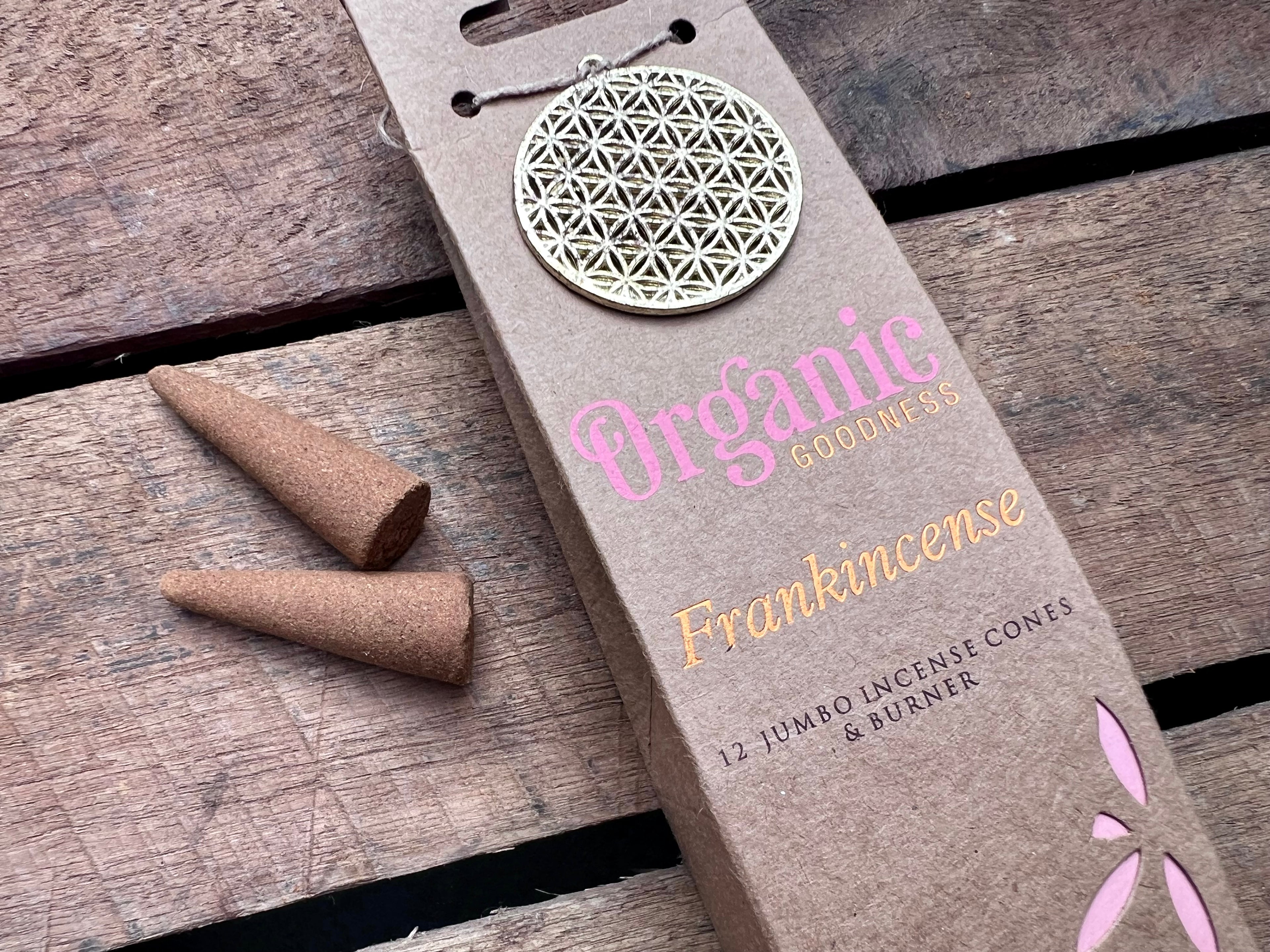 Organic Goodness Incense Cones - Frankincense