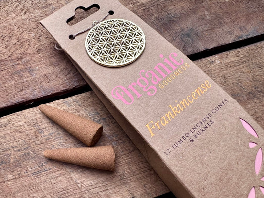 Organic Goodness Incense Cones - Frankincense