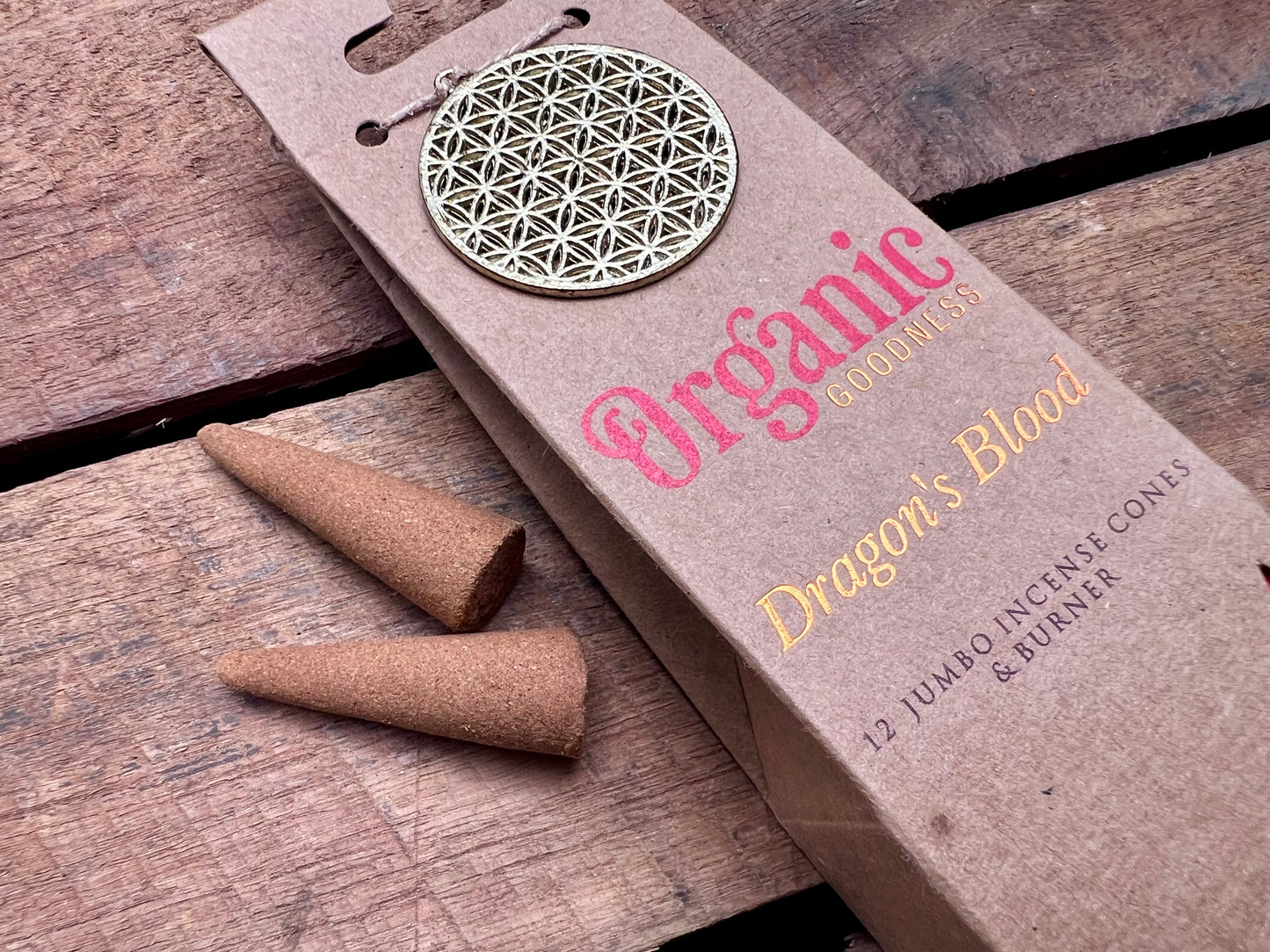 Organic Goodness Incense Cones - Dragon's Blood