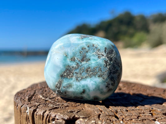 Larimar Tumbled Freeform