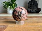 Rhodonite Sphere