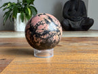Rhodonite Sphere