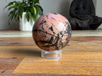 Rhodonite Sphere