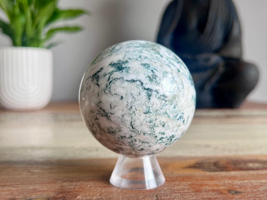 Tree Agate Sphere