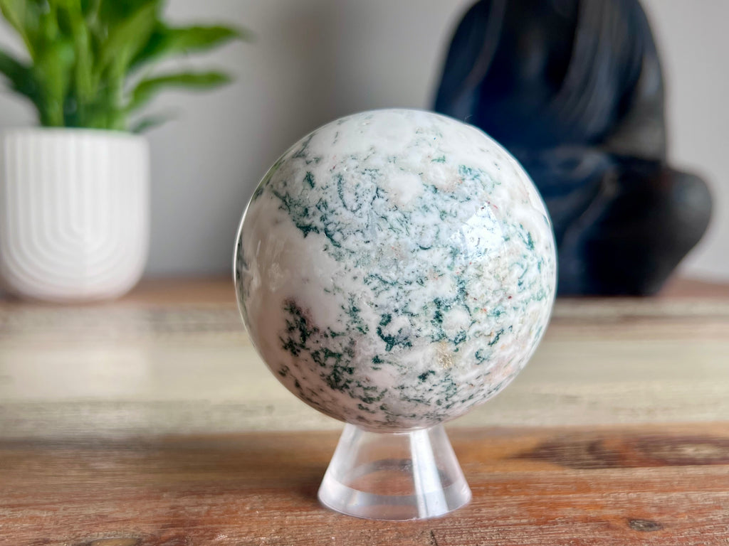 Tree Agate Sphere