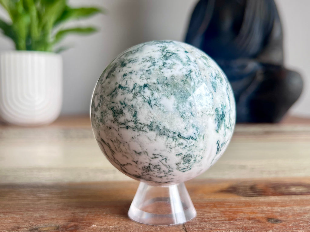 Tree Agate Sphere