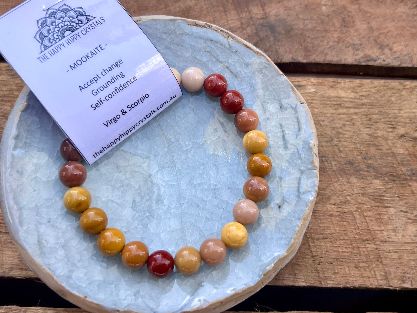Mookaite Tumbled Bracelet