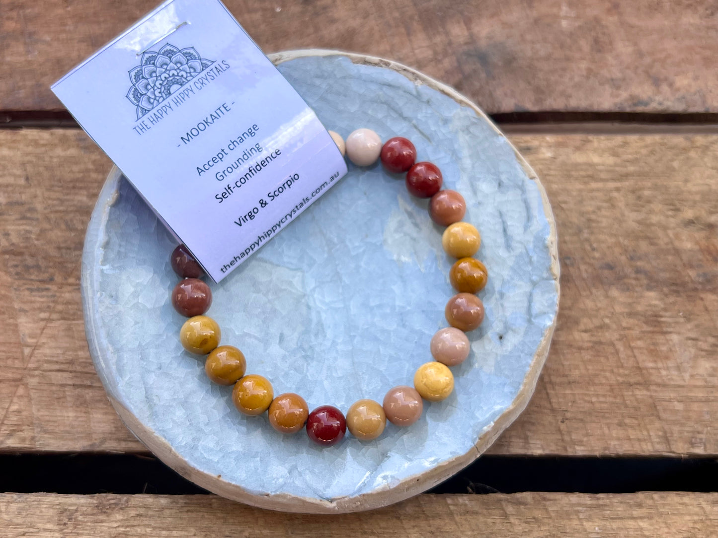 Mookaite Tumbled Bracelet