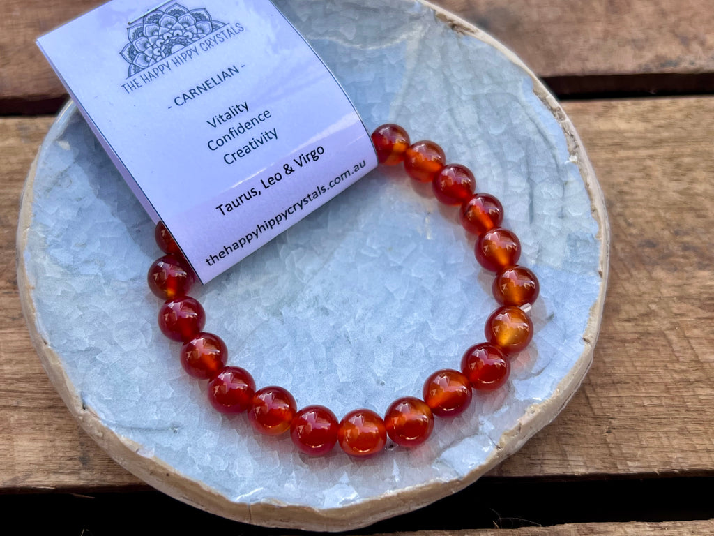 Carnelian Tumbled Bracelet
