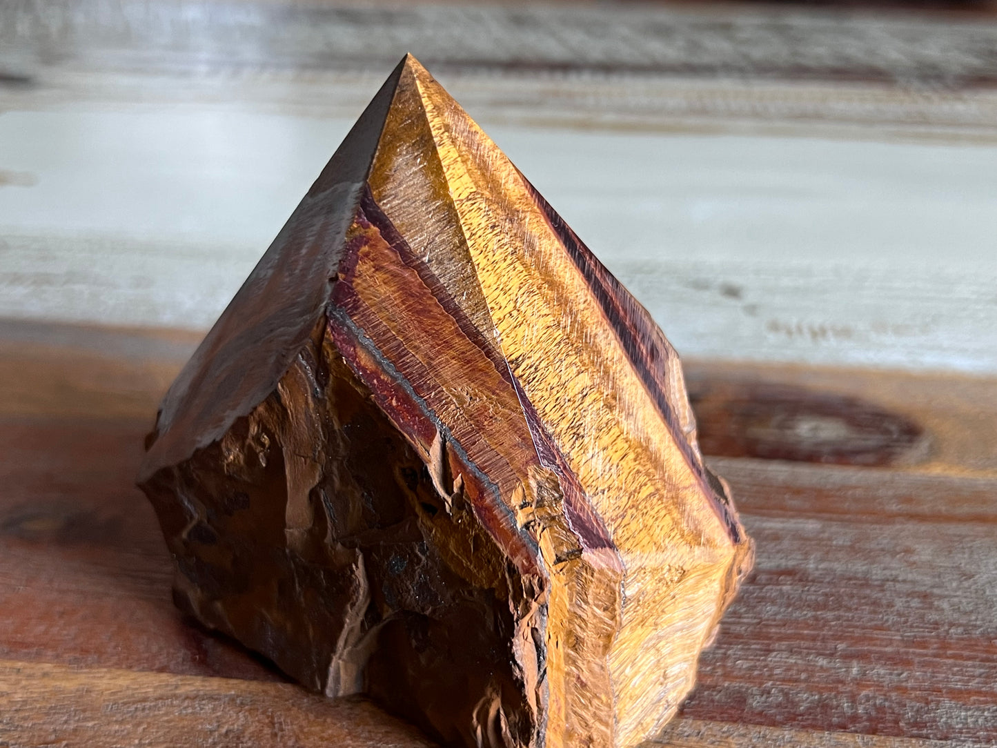 Tiger Eye Rough/ Polished Point