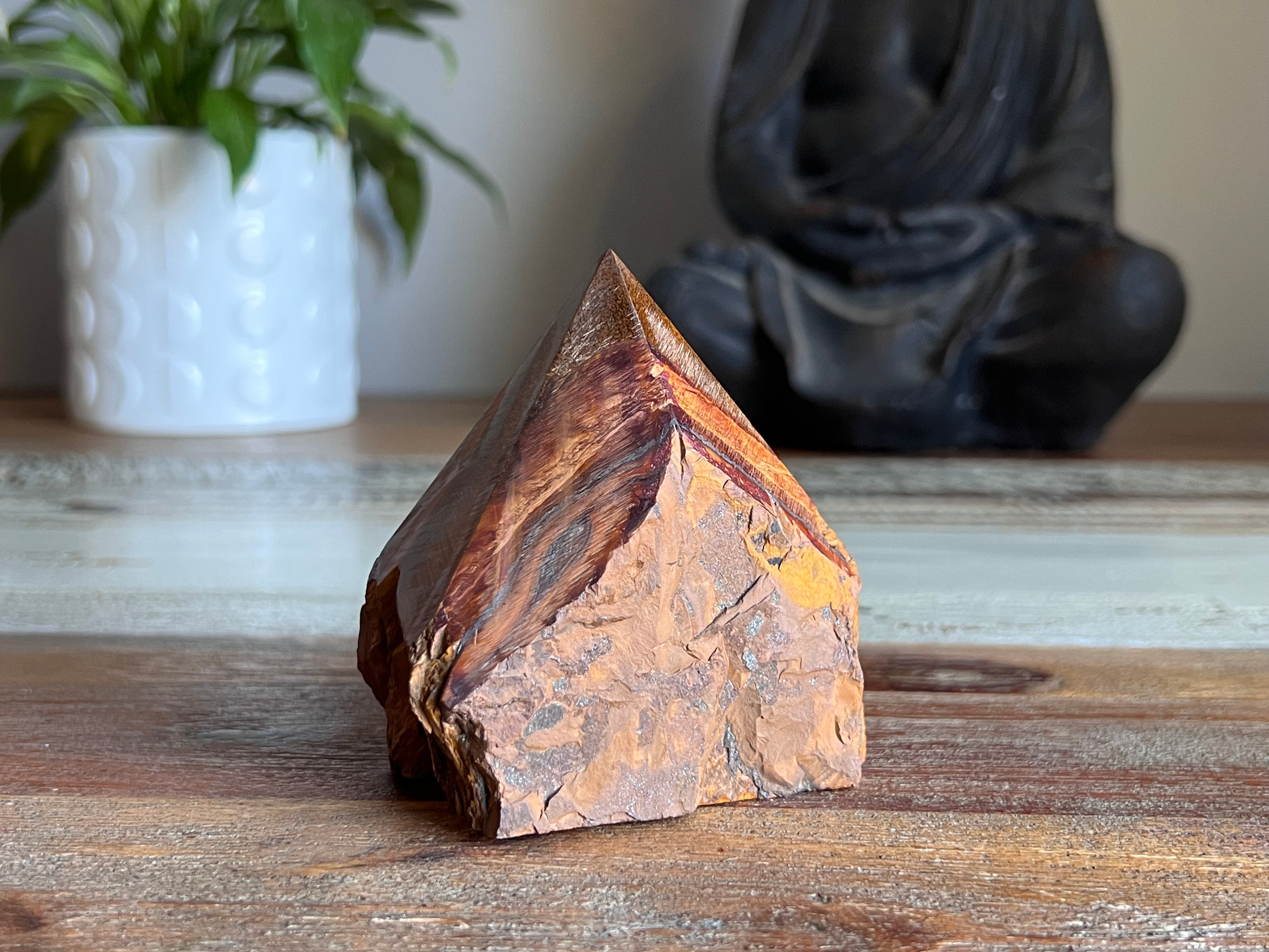 Tiger Eye Rough/ Polished Point