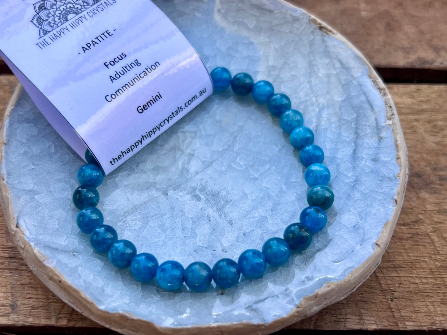 Apatite Tumbled Bracelet