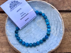 Apatite Tumbled Bracelet - 6mm