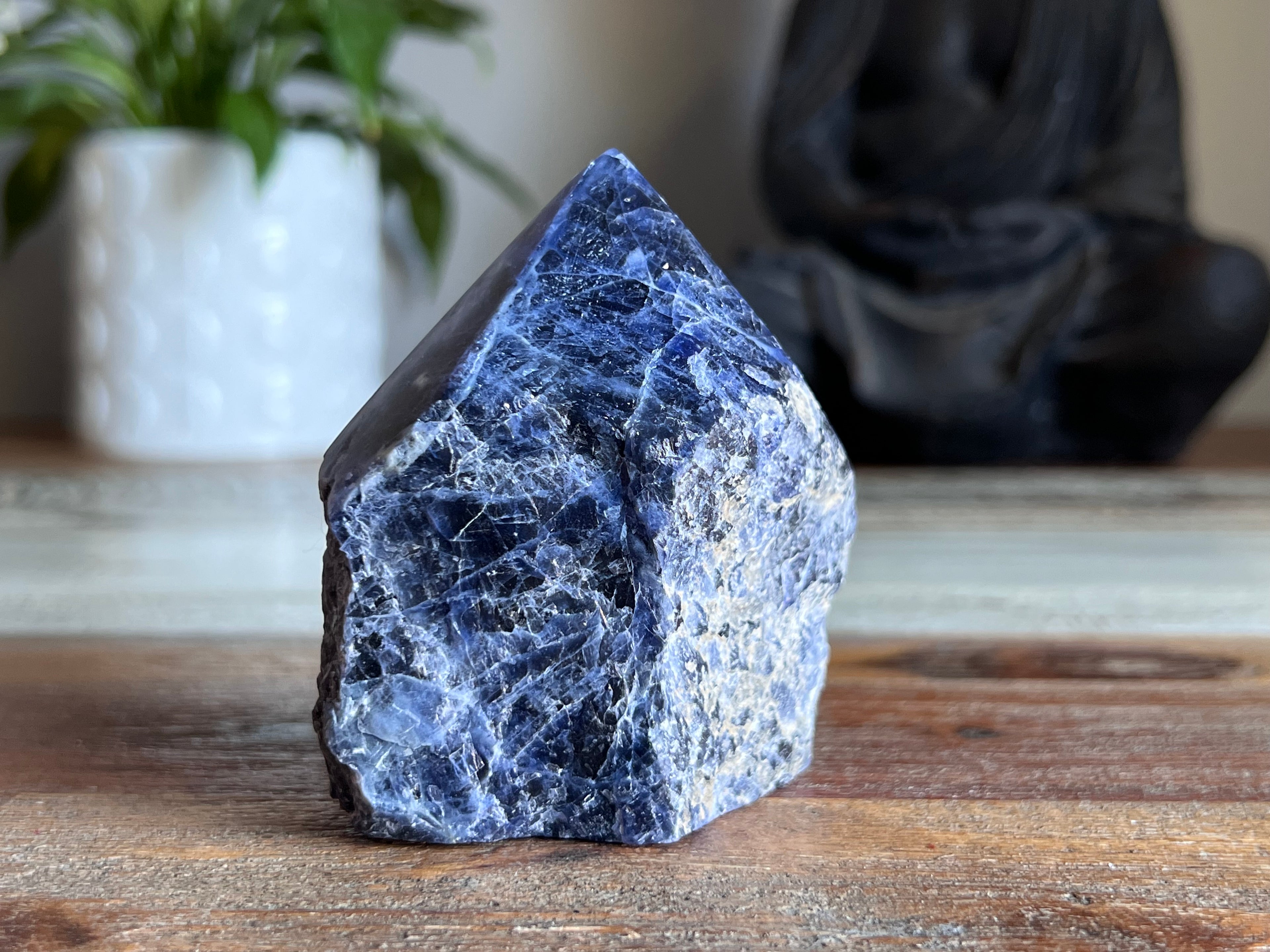 Sodalite Rough/ Polished Point