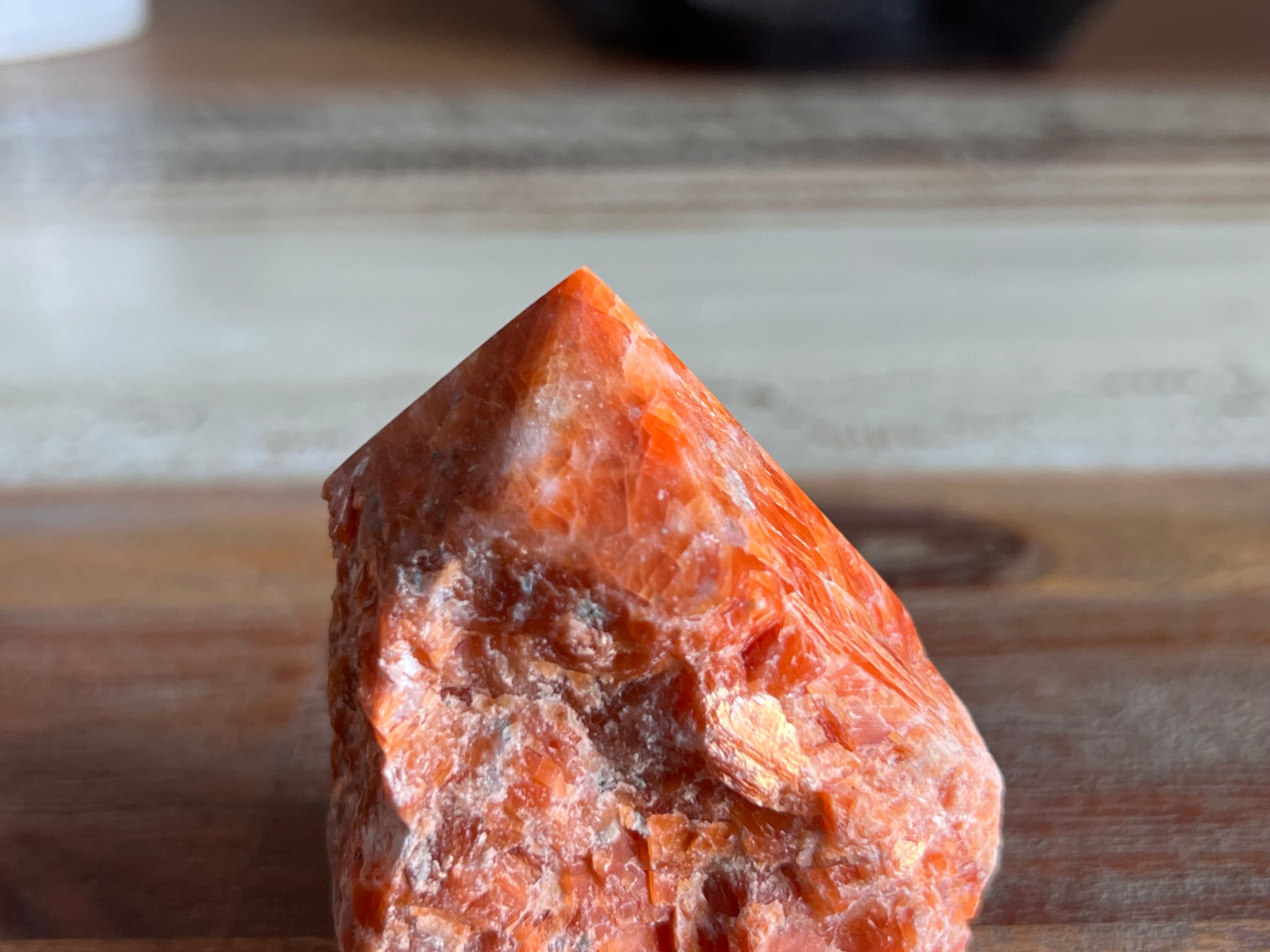 Orchid Calcite Rough/ Polished Point
