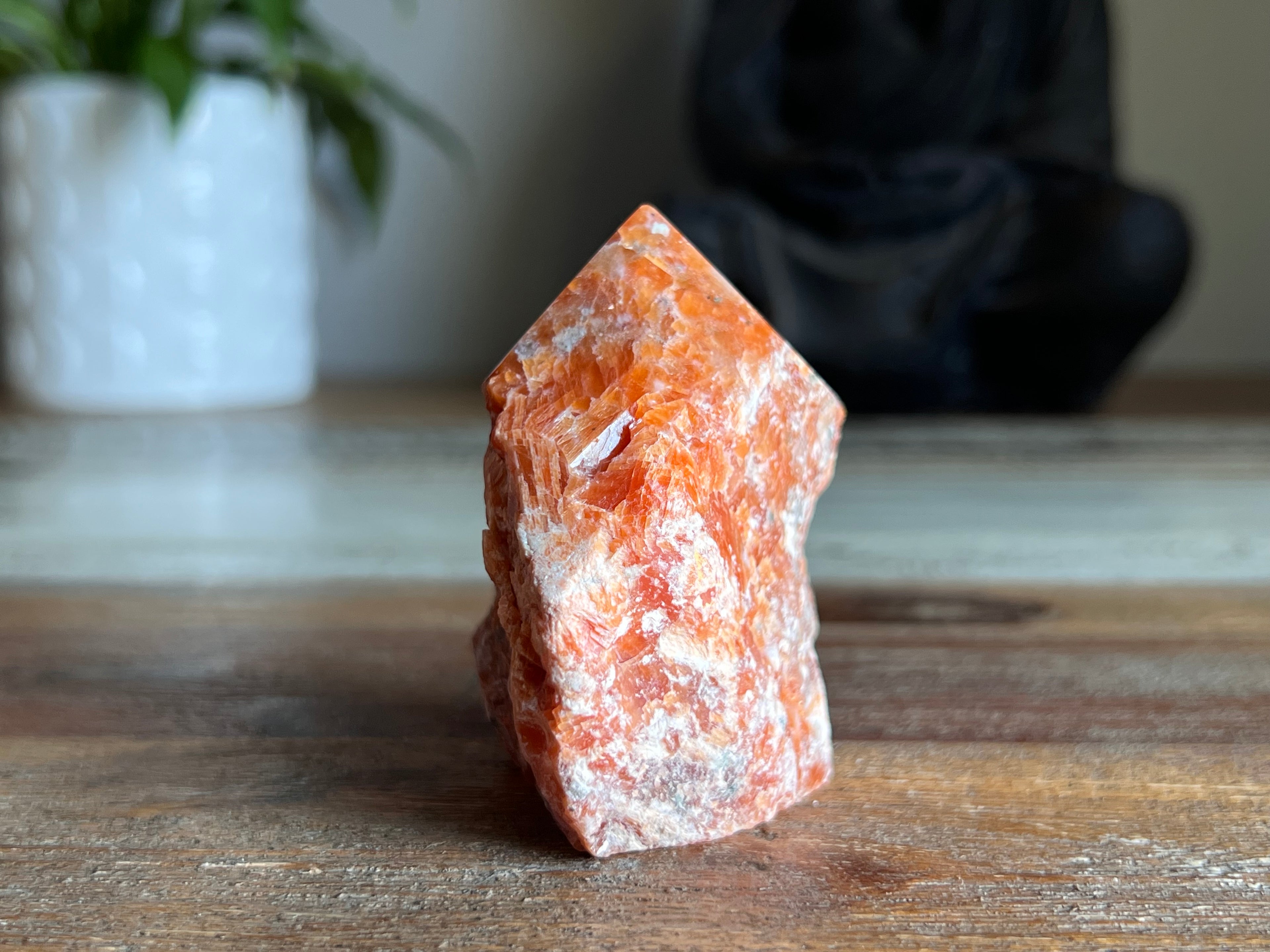 Orchid Calcite Rough/ Polished Point