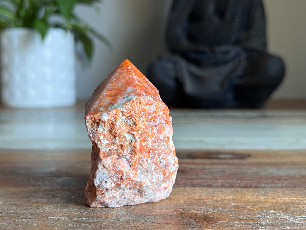 Orchid Calcite Rough/ Polished Point