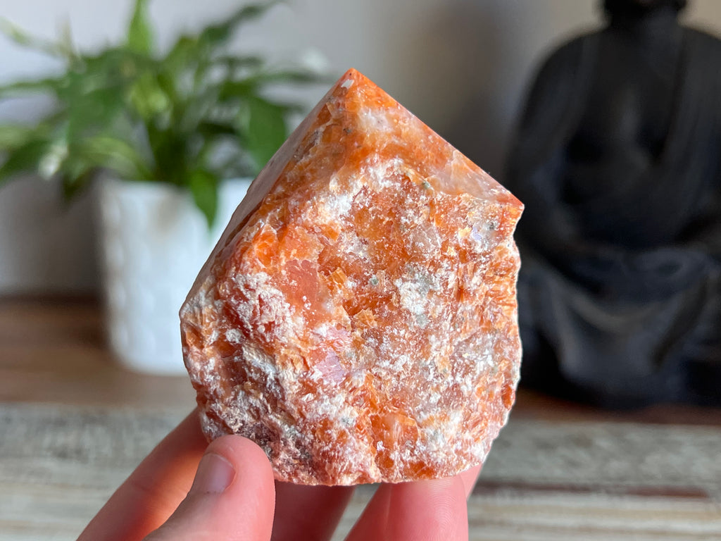Orchid Calcite Rough/ Polished Point