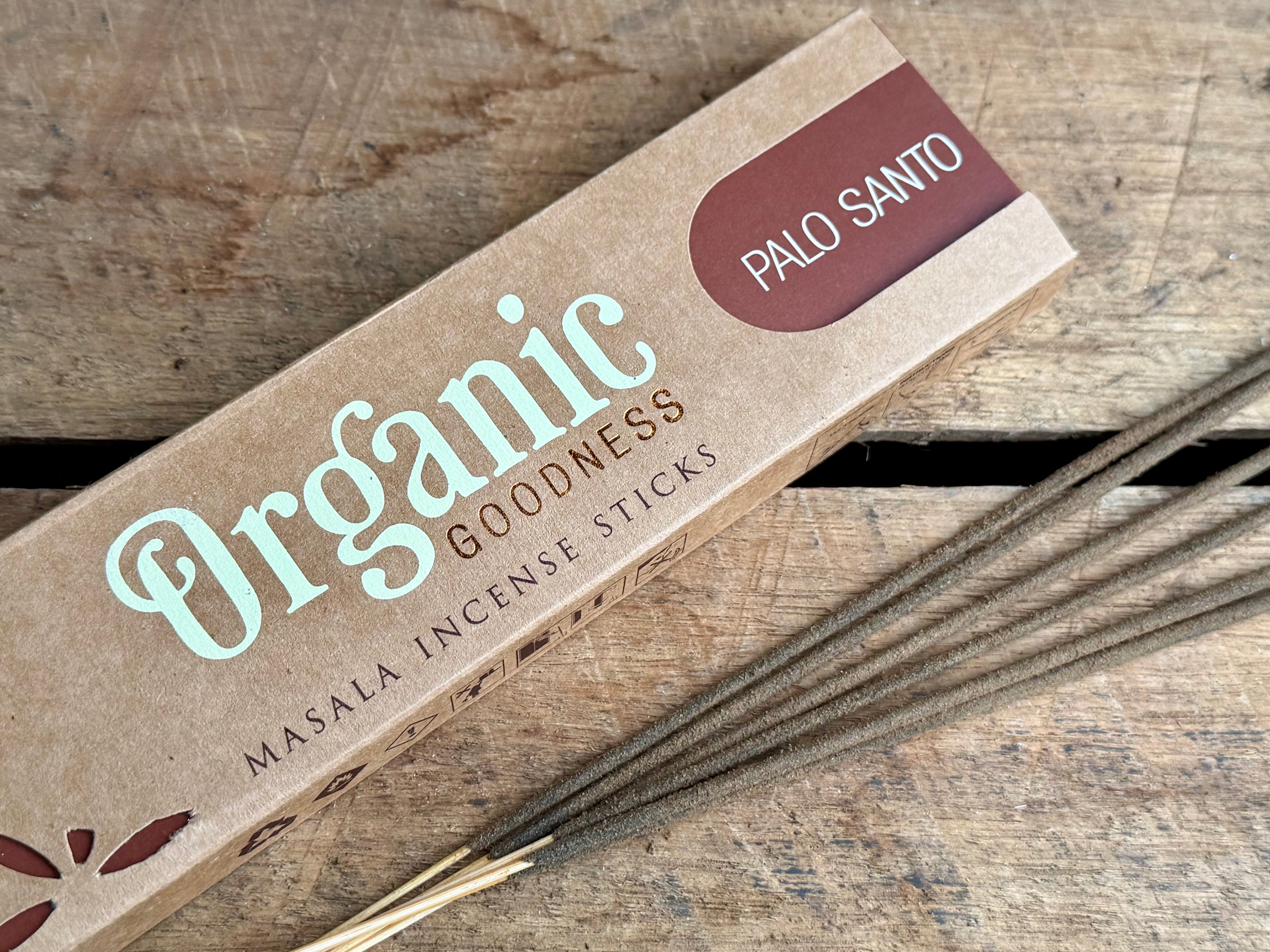 Organic Goodness Incense Sticks - Palo Santo