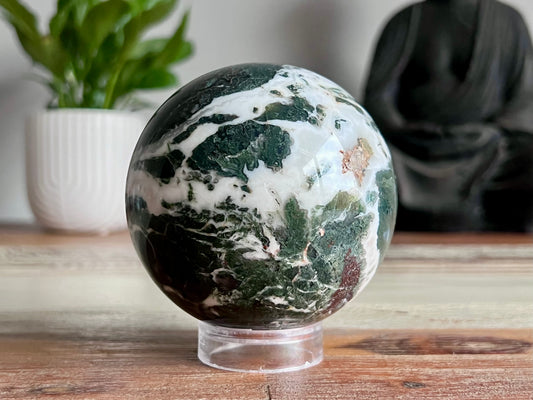 Moss Agate Sphere