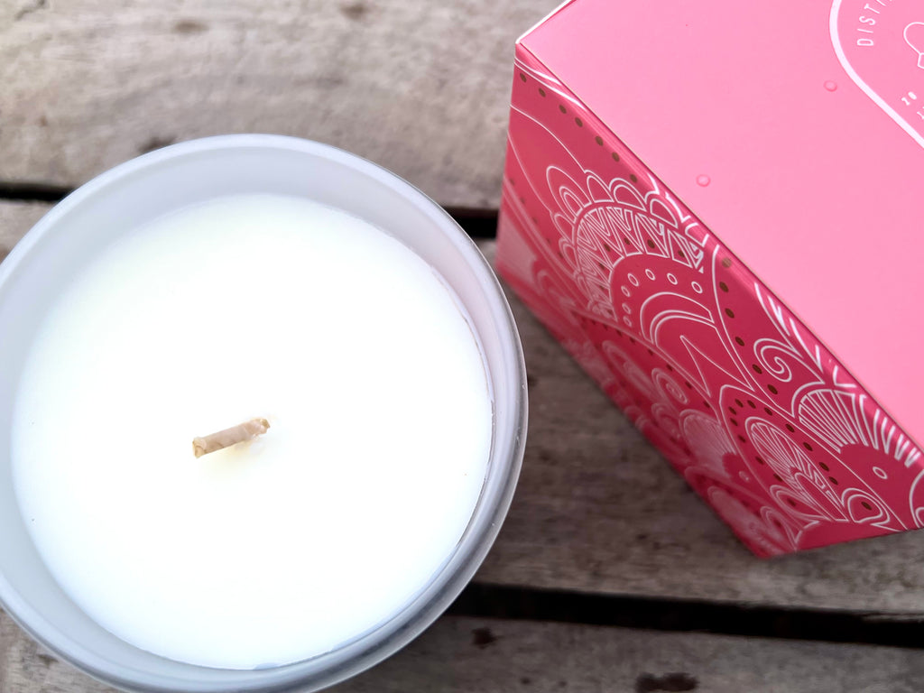 Distillery Small Soy Candle - Crystal Healing Blood Orange & Goji Berry