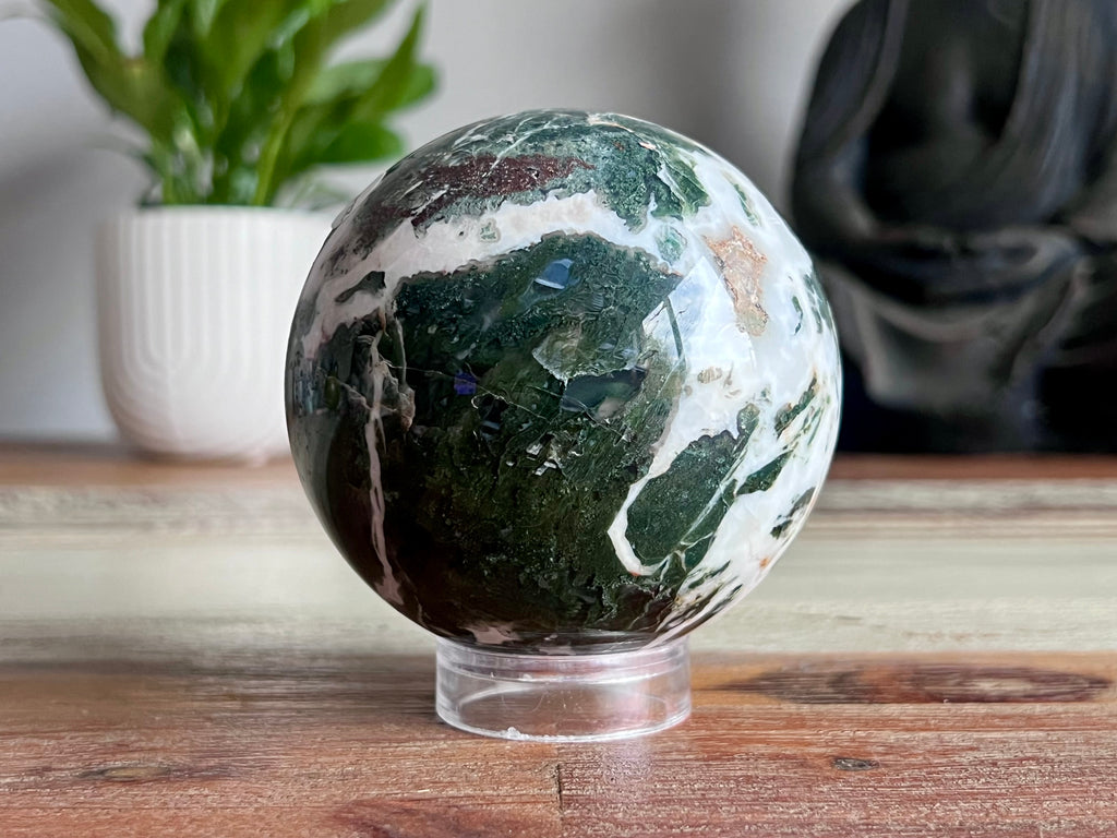 Moss Agate Sphere