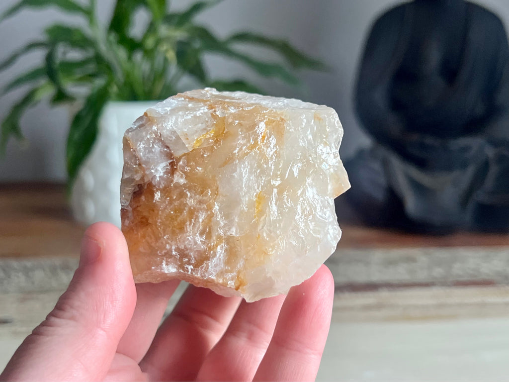 Golden Healer Quartz Rough Rock
