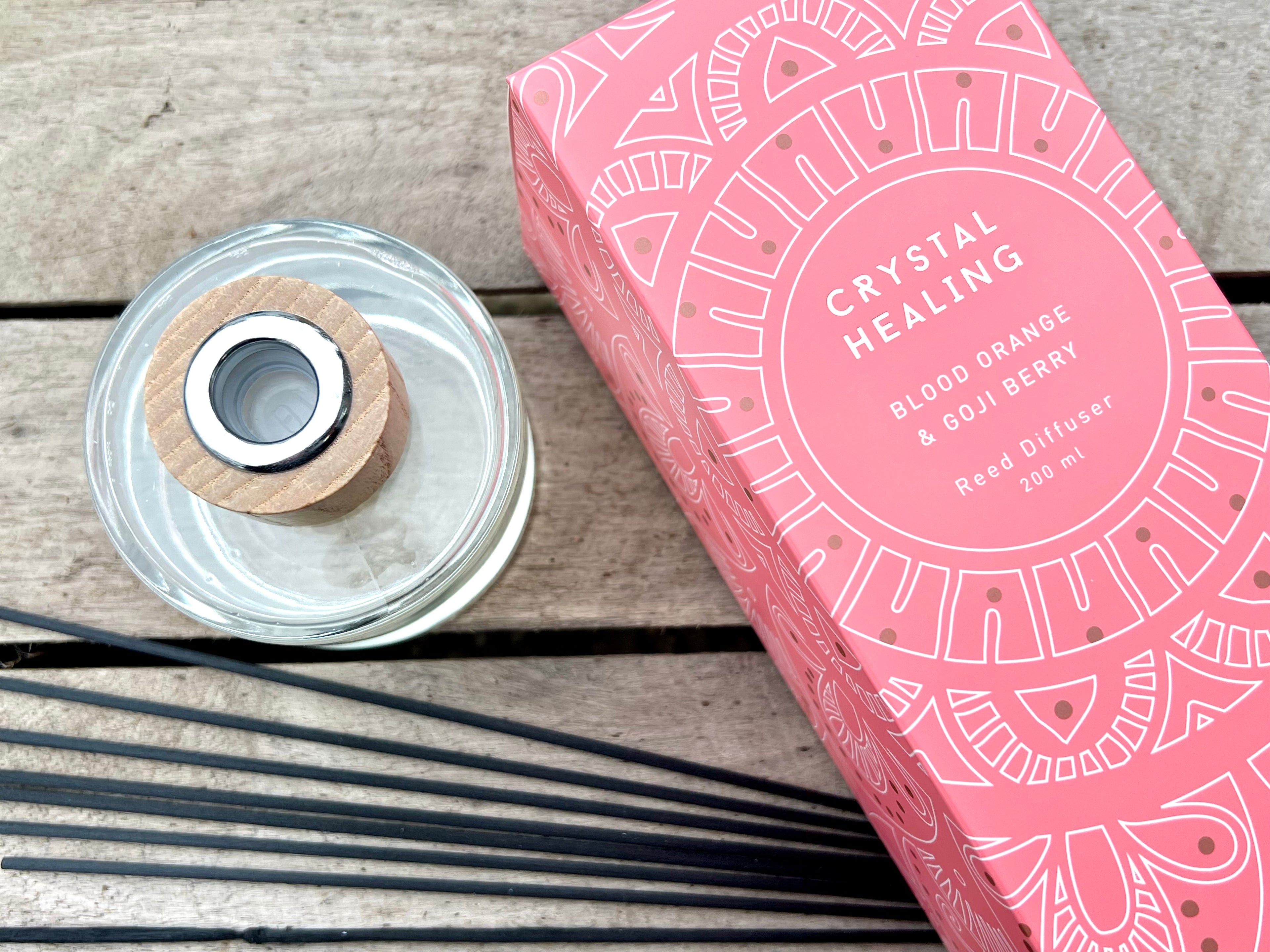 Distillery Diffuser - Crystal Healing Blood Orange & Goji Berry