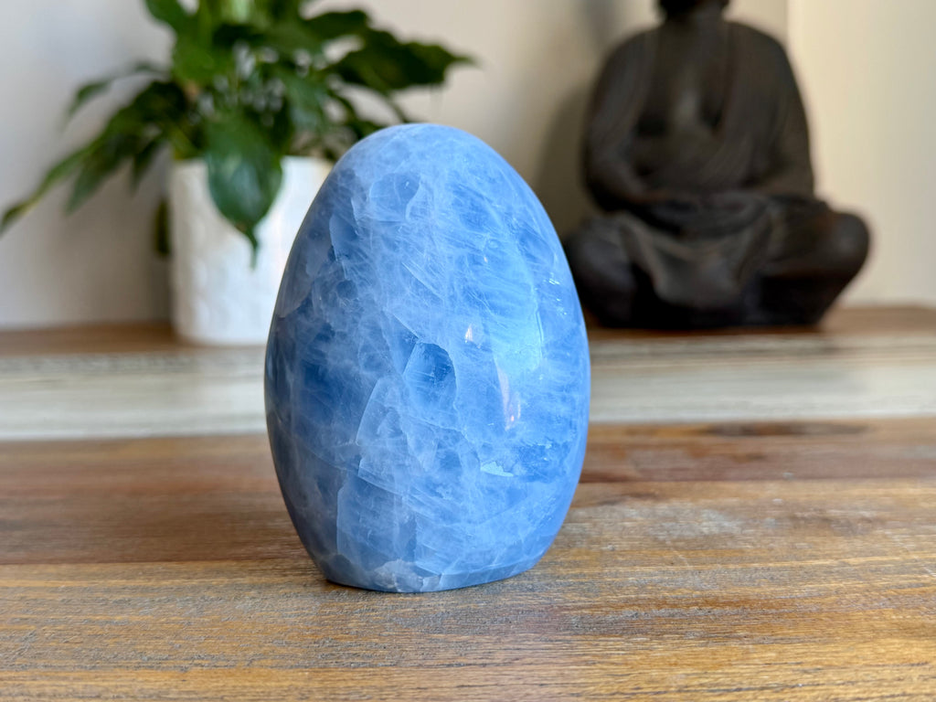 Blue Calcite Freeform