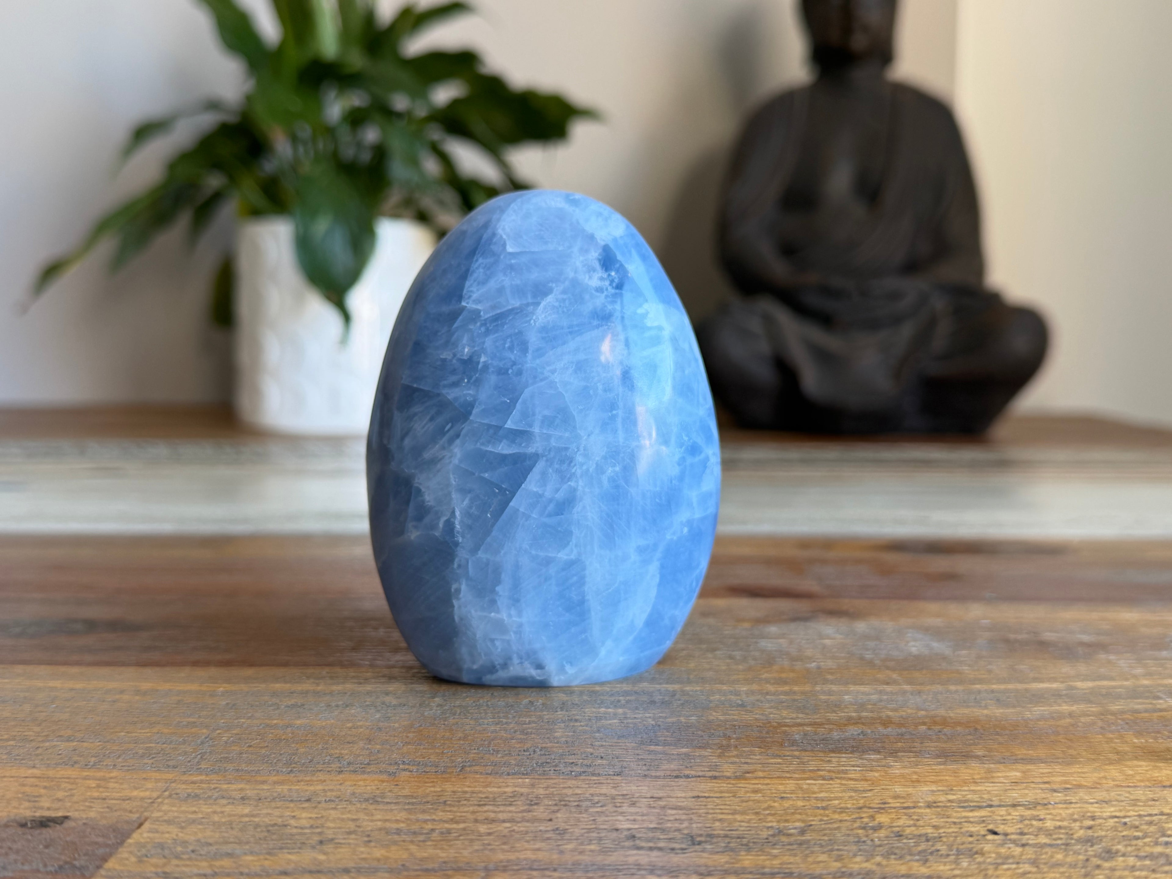 Blue Calcite Freeform