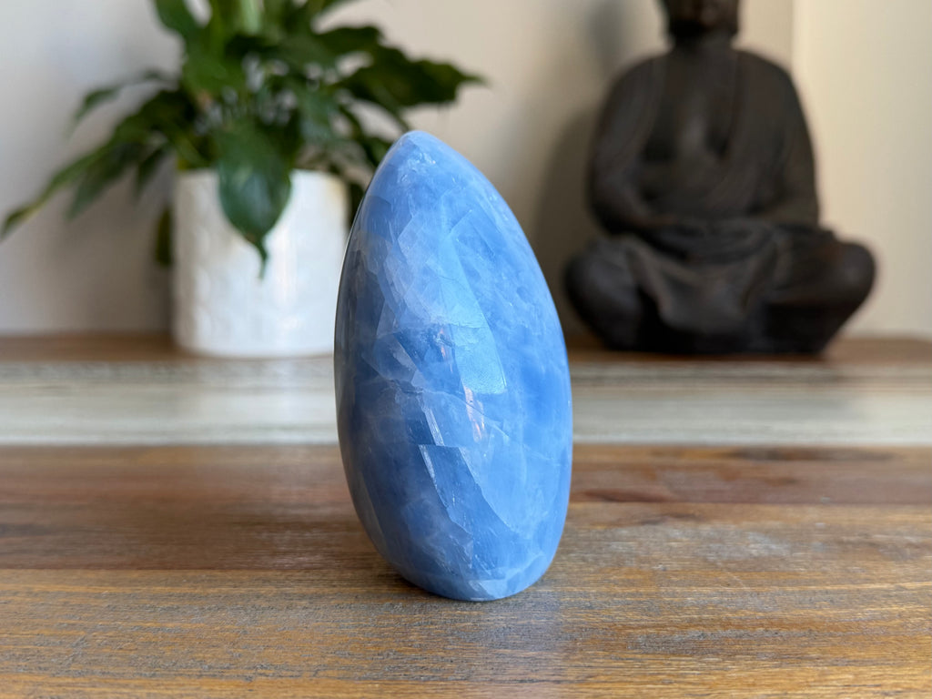 Blue Calcite Freeform