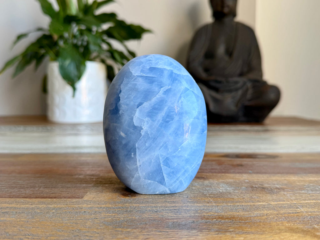 Blue Calcite Freeform