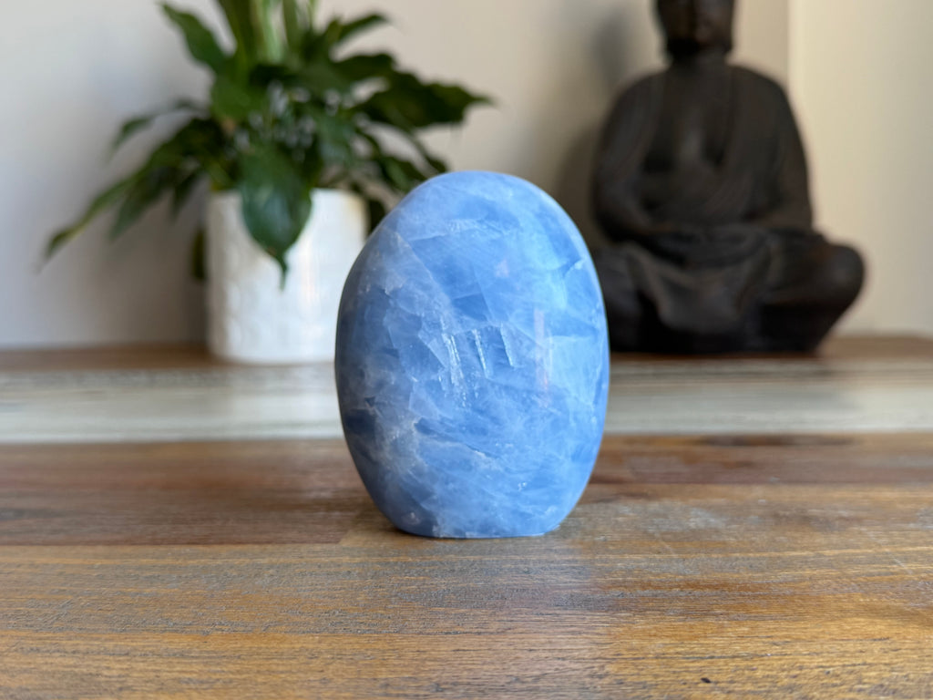 Blue Calcite Freeform