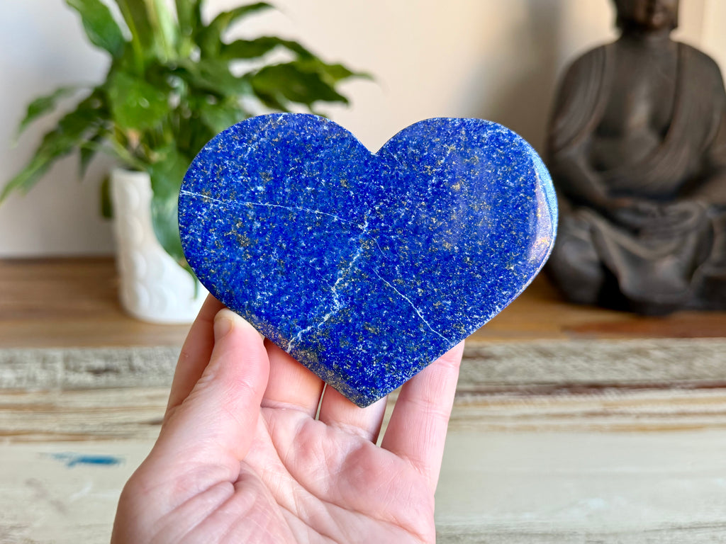 Lapis Lazuli Heart