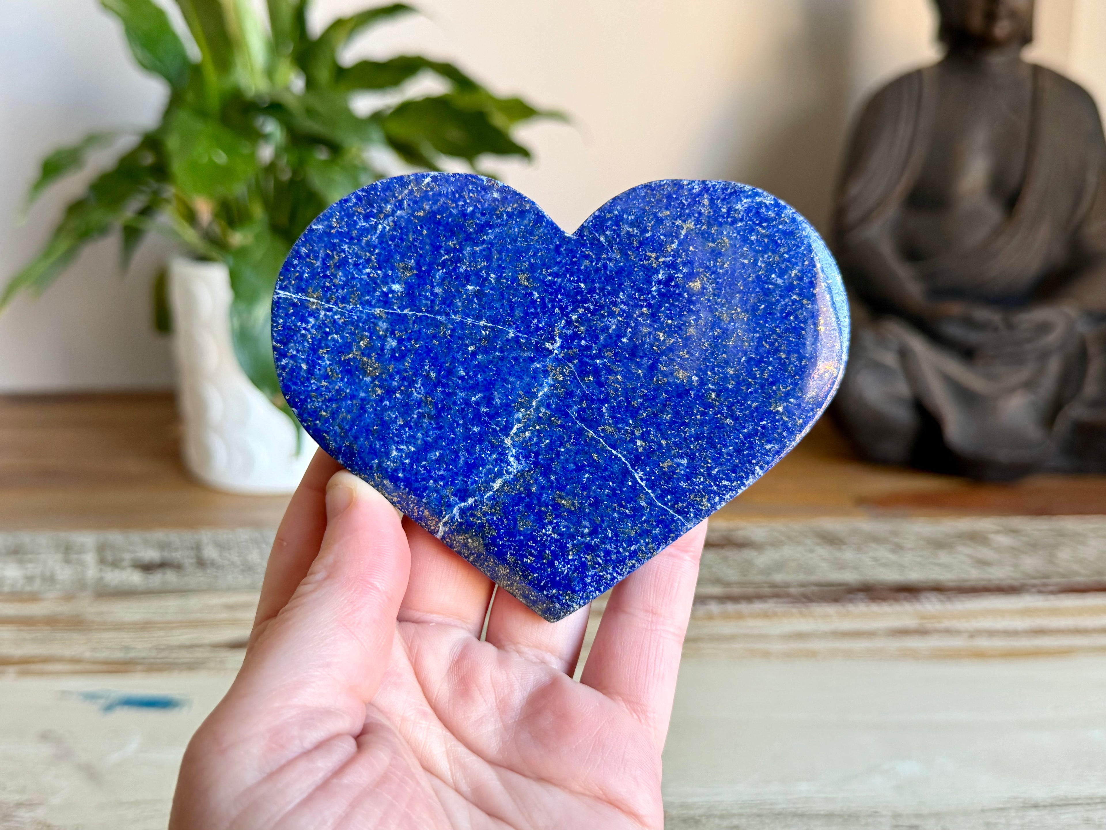 Lapis Lazuli Heart