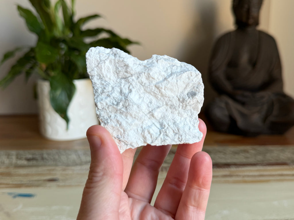 White Howlite Rough