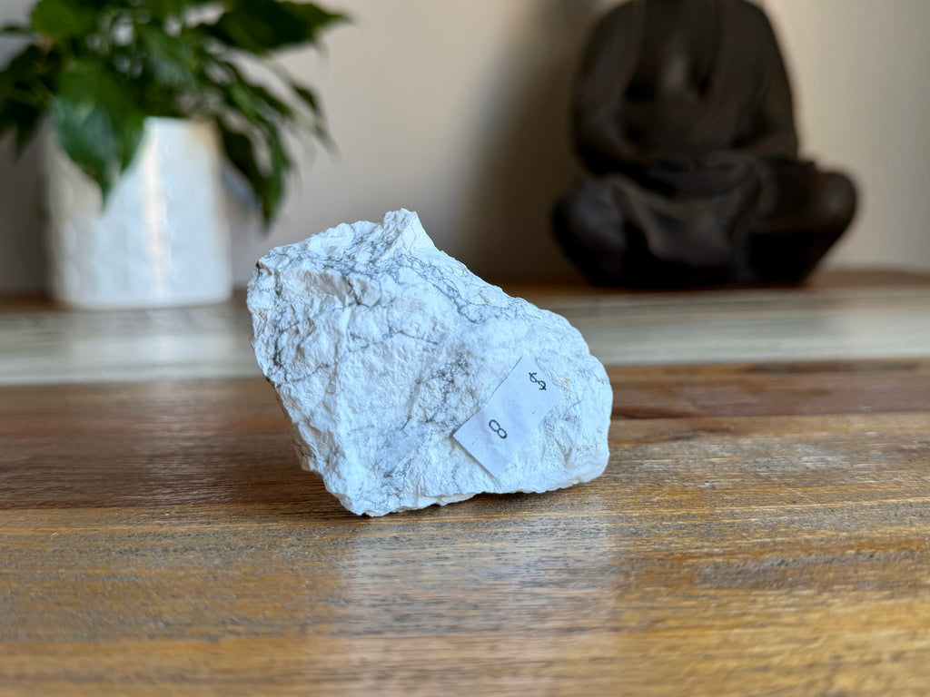 White Howlite Rough