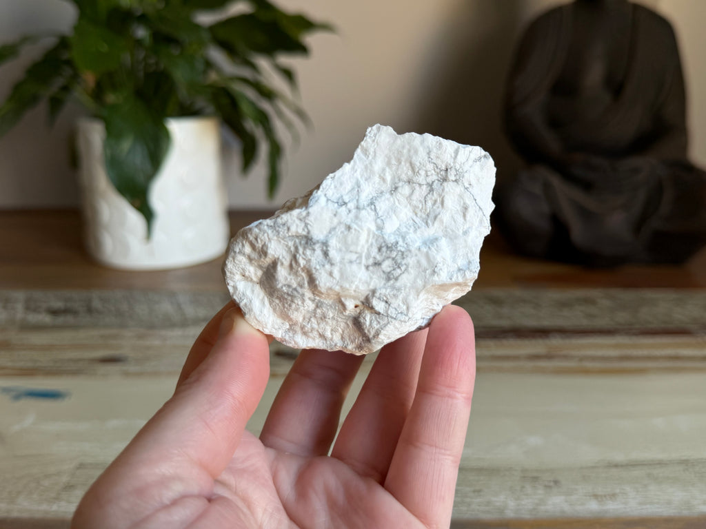 White Howlite Rough