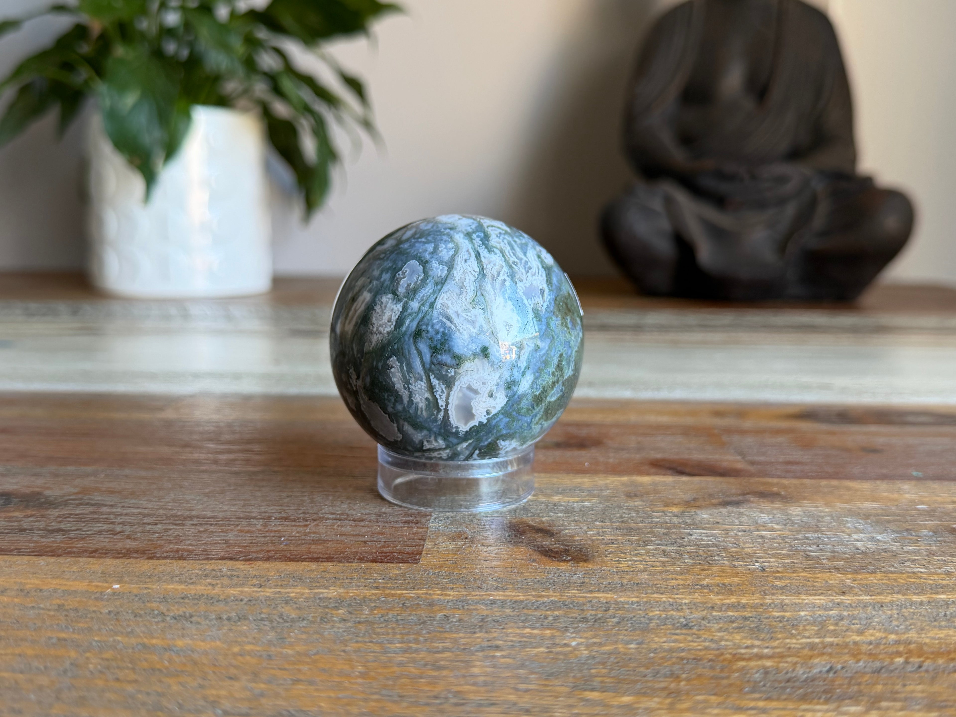 Moss Agate Sphere