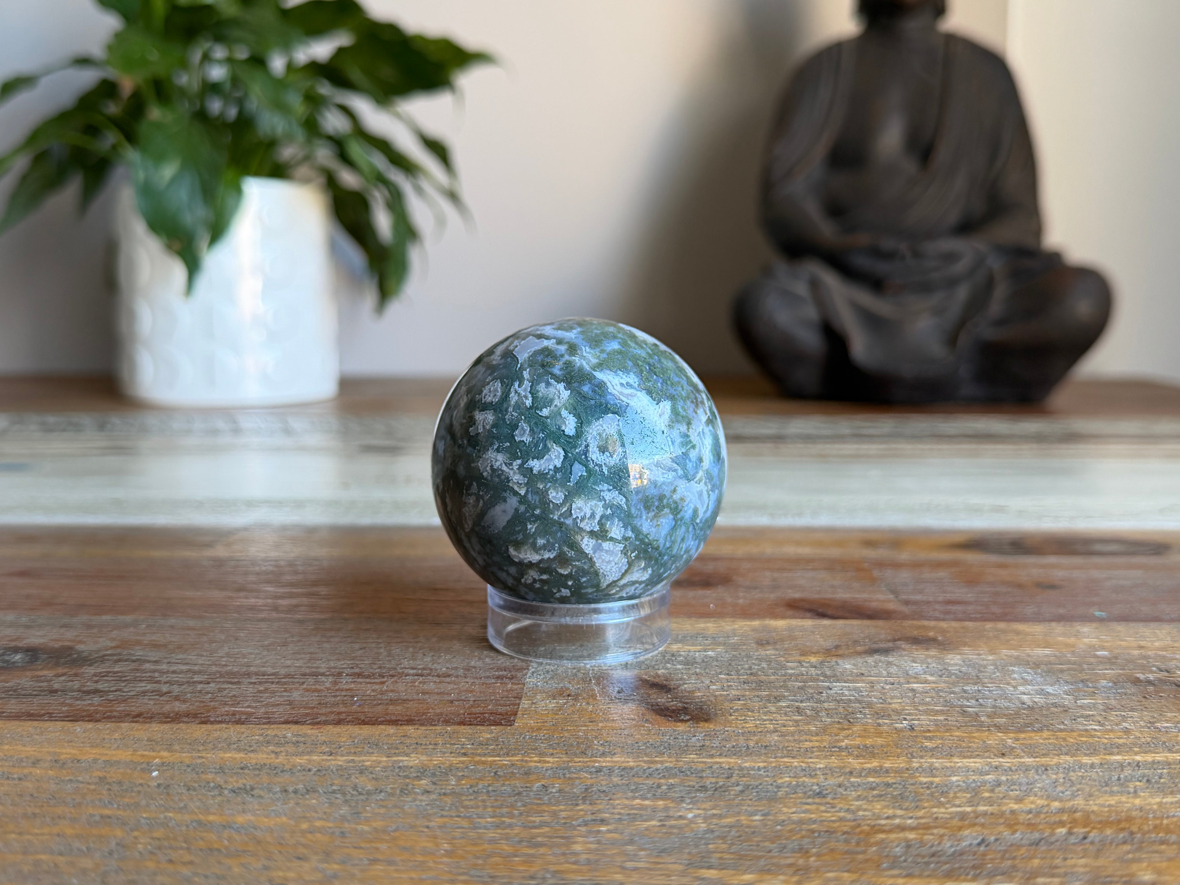 Moss Agate Sphere