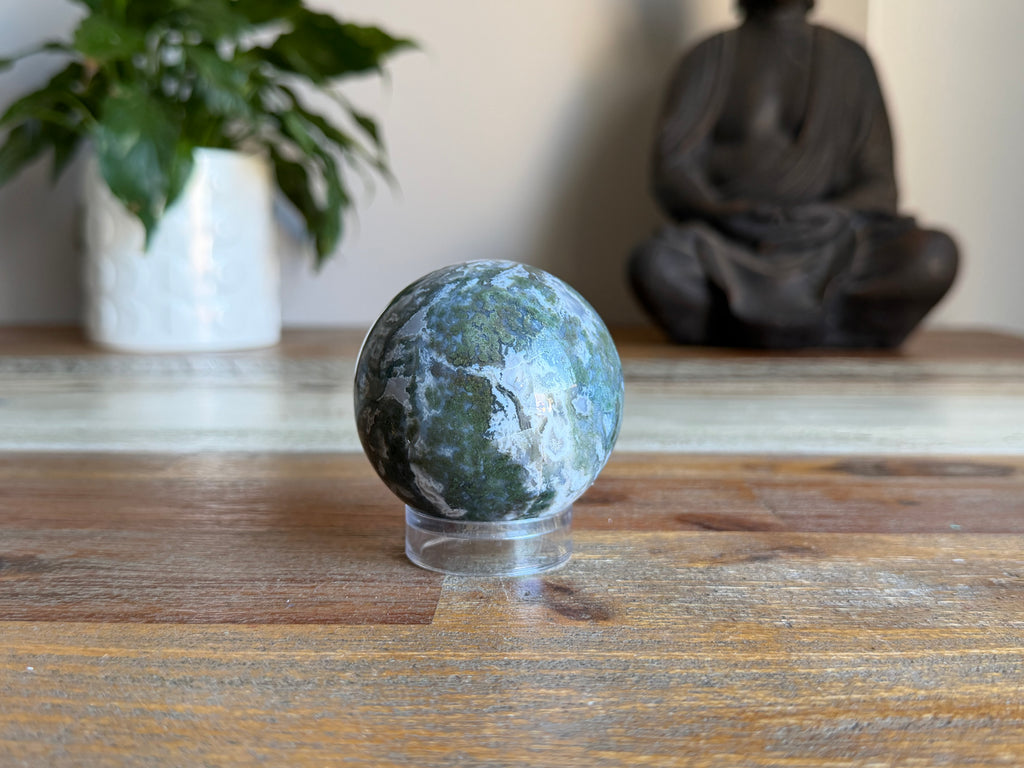 Moss Agate Sphere