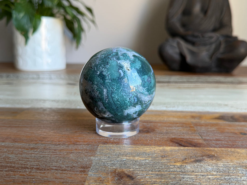 Moss Agate Sphere