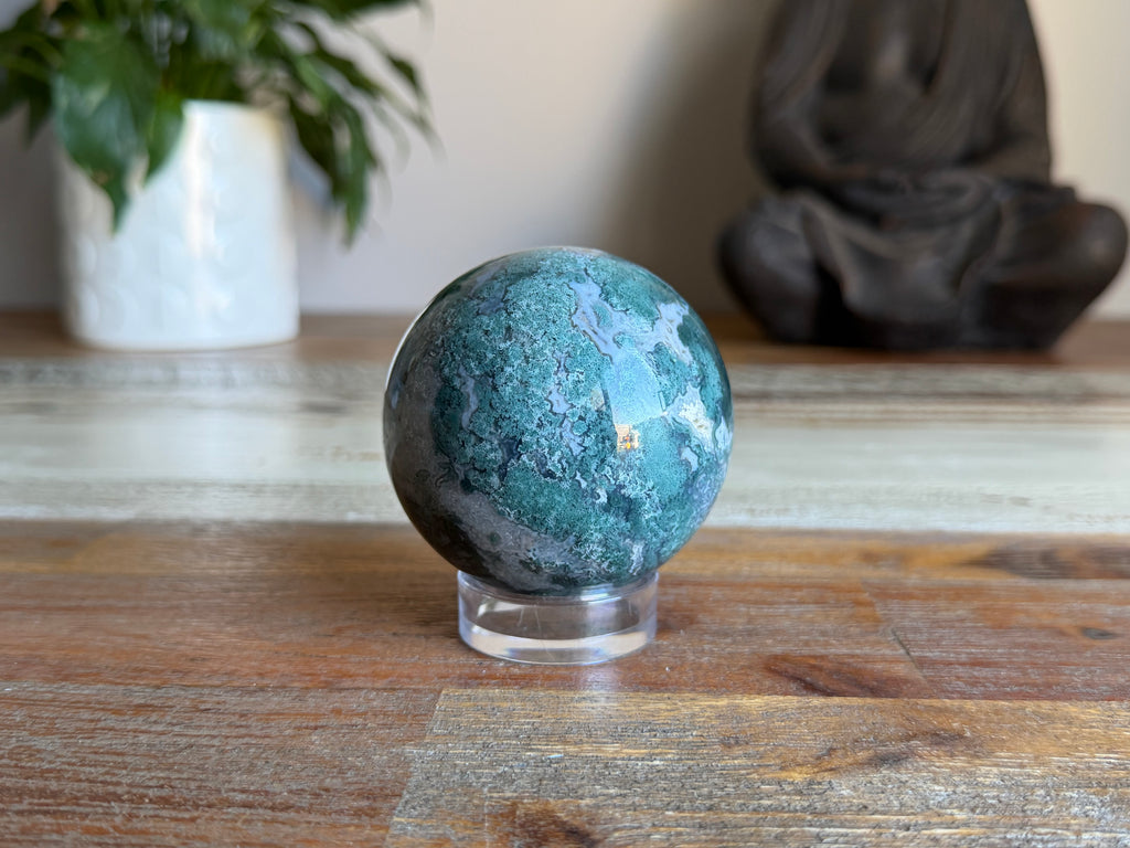 Moss Agate Sphere