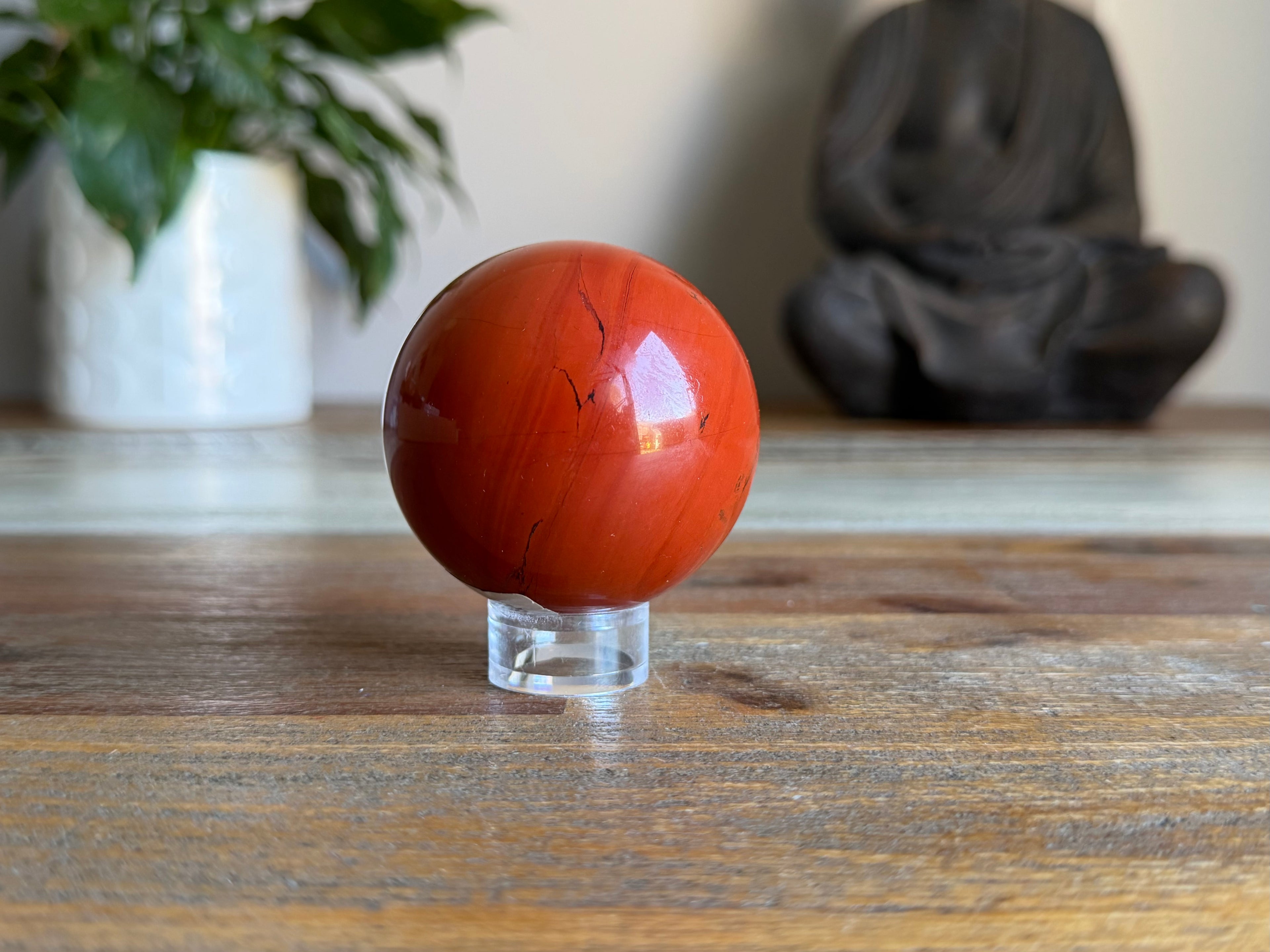 Red Jasper Sphere