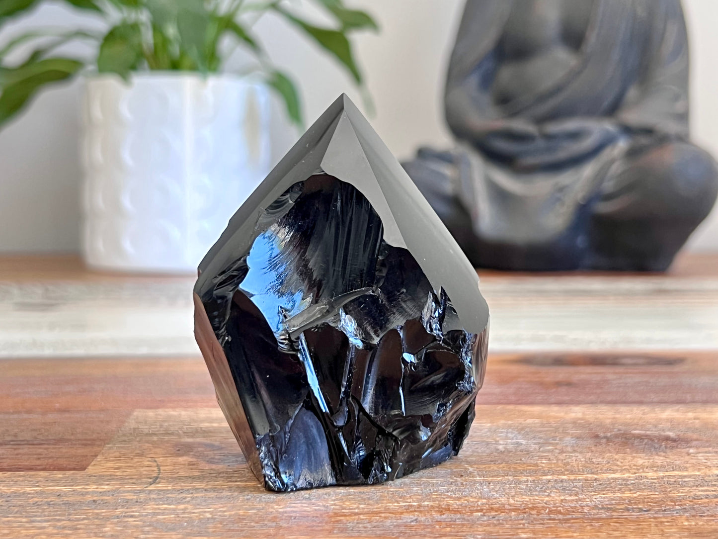 Obsidian Rough/ Polished Point