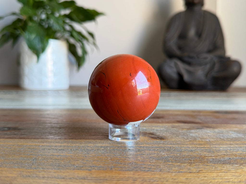 Red Jasper Sphere